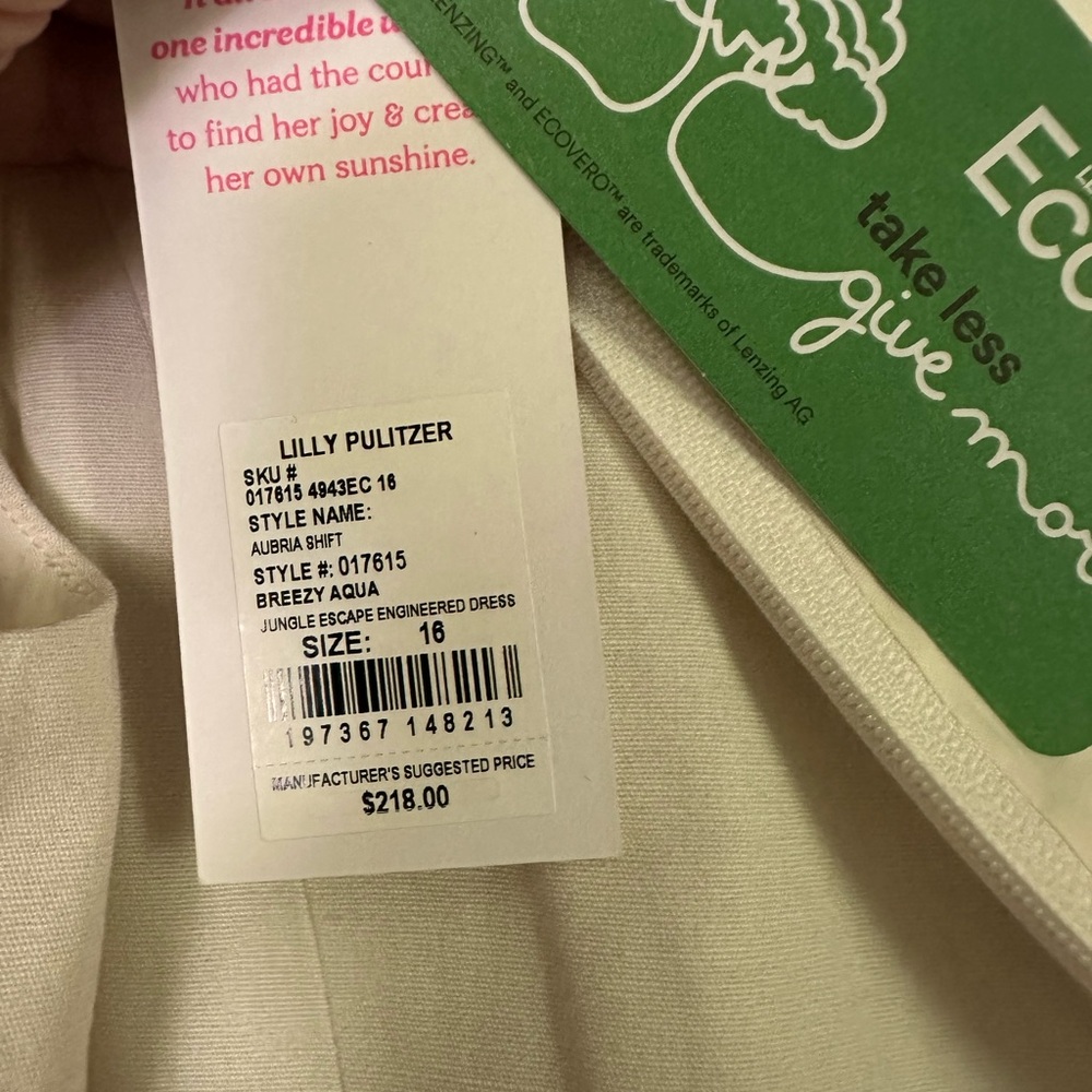 NWT Lilly Pulitzer Cream Sleeveless Top size 16